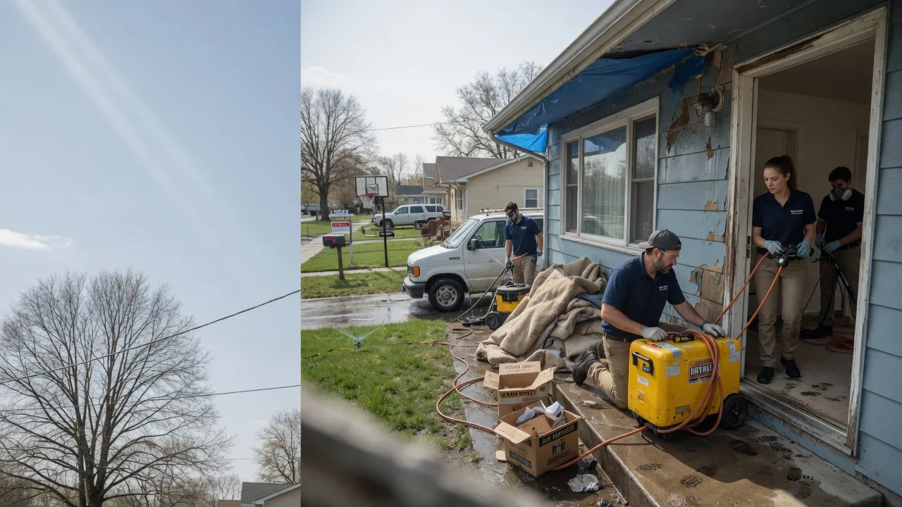 Basement Flood Cleanup in Velarde, NM near me